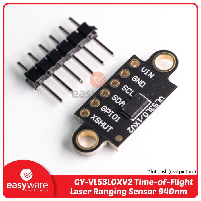 GY-VL53L0XV2 Time-of-Flight ToF Laser Ranging Sensor Breakout 940nm