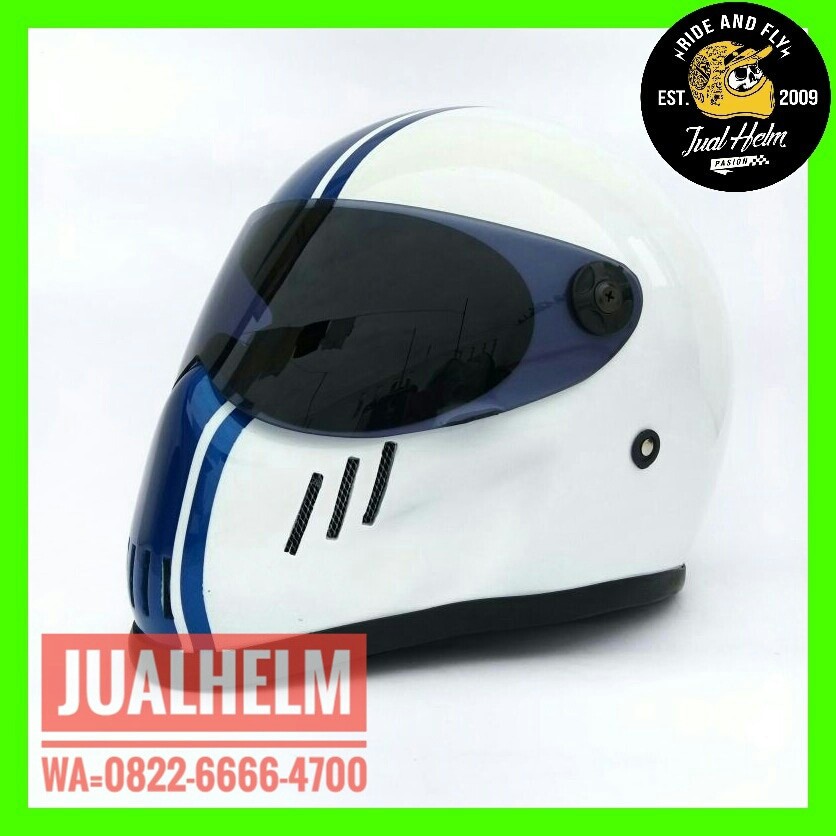 Helm Custom/Helm Simpson/Helm Stig XXR Motif White List Karet