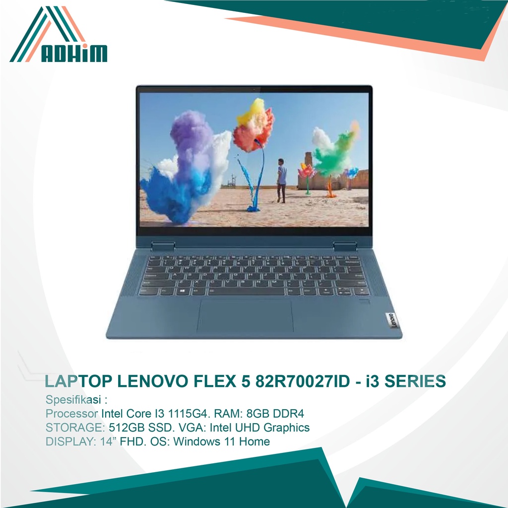 LAPTOP LENOVO FLEX 5 - i3 SERIES