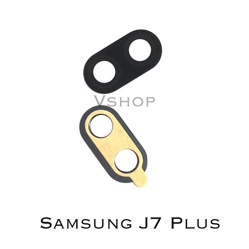 Lensa Kamera Kaca Kamera Belakang Samsung J7 Plus J7plus C710 C7100