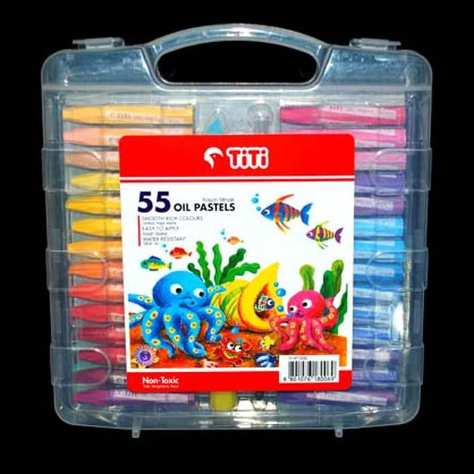 

BEST SELLER krayon/Crayon TITI OIL isi 55 warna