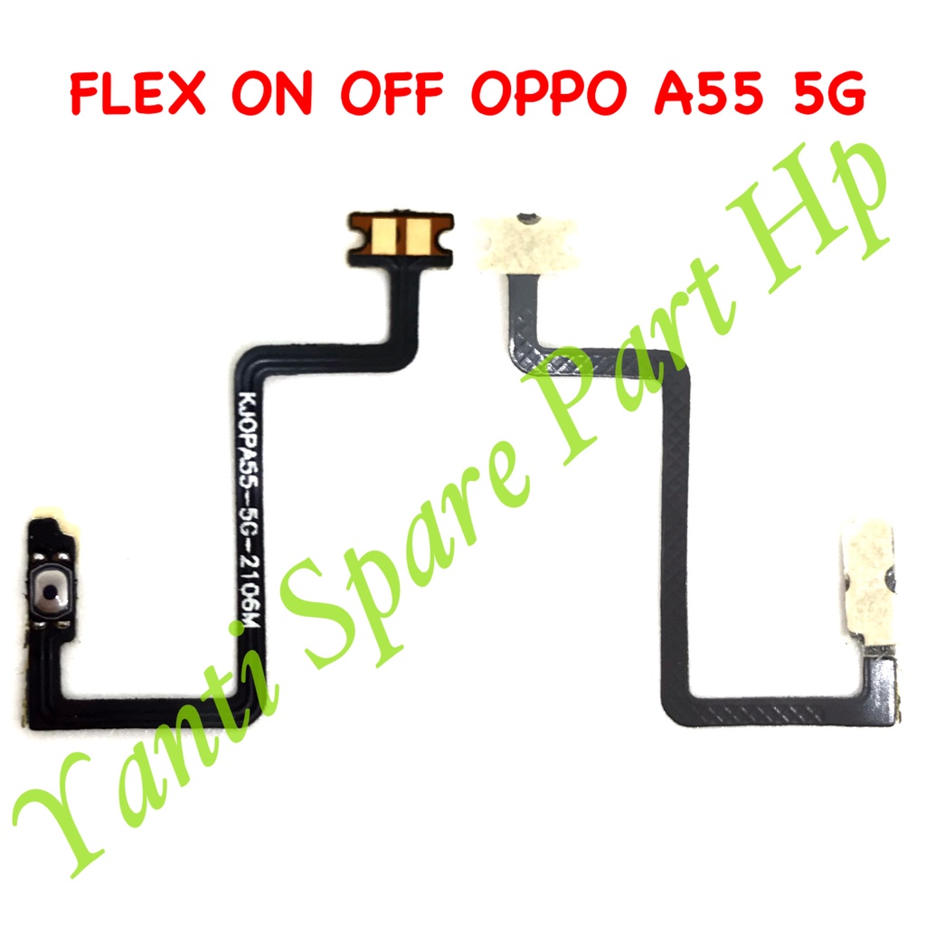 Flexible On Off Oppo A55 5G Original Terlaris New