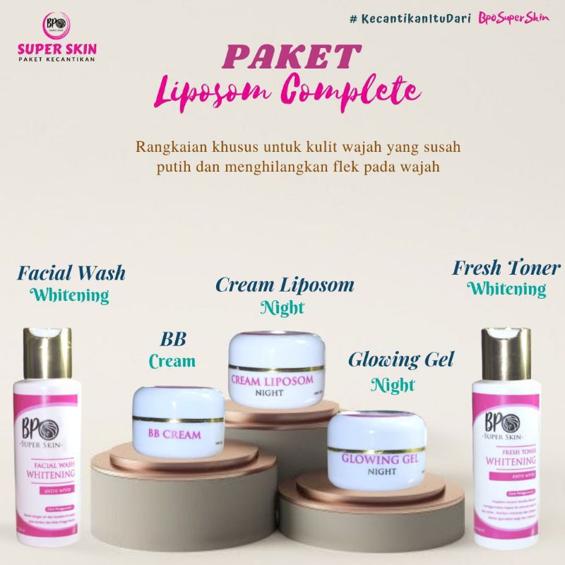 BPO Superskin paket Liposom | Skincare whitening