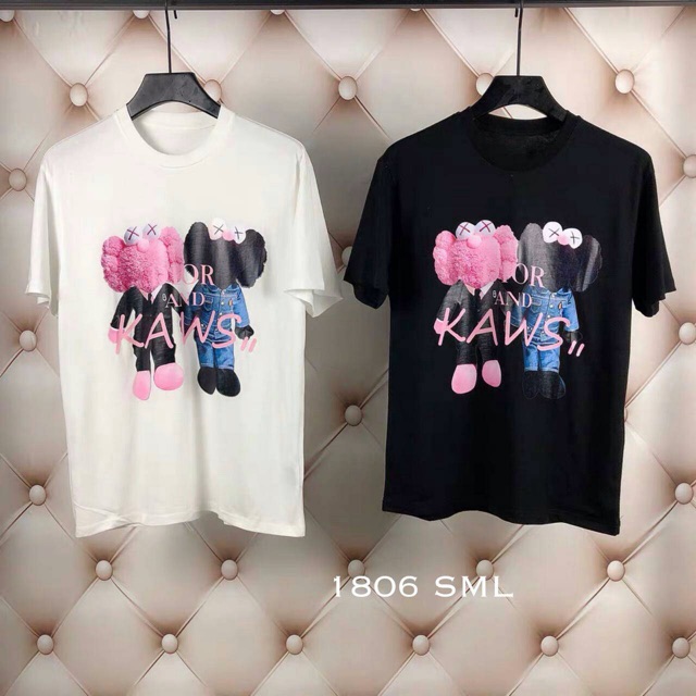 1806 KAOS D**R x KAWS/kaoskaws/kaospremium/kaoskorea/kaosbranded/kaoscewek/kaosmurah/kaos