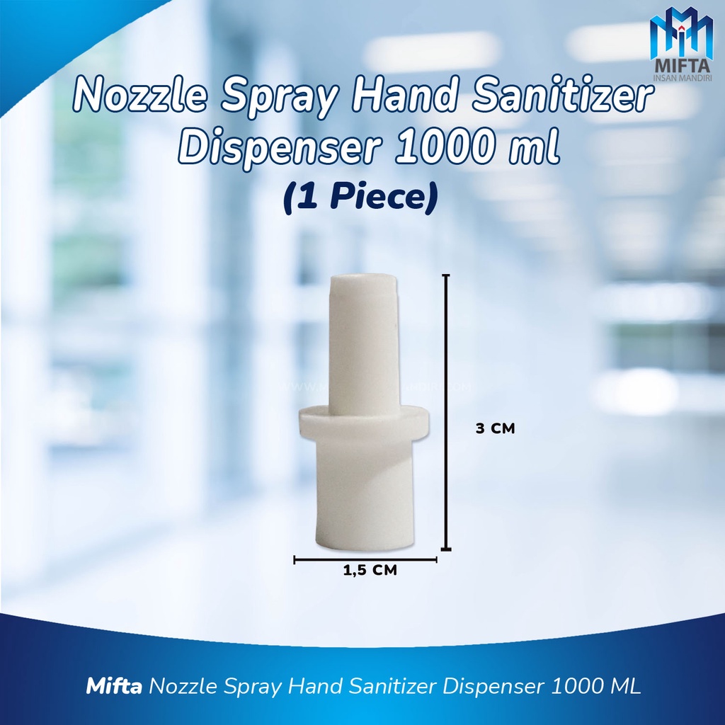 NOZZLE DISPENSER HAND SANITIZER OTOMATIS / NOZZLE OUTPUT CAIR &amp; GEL