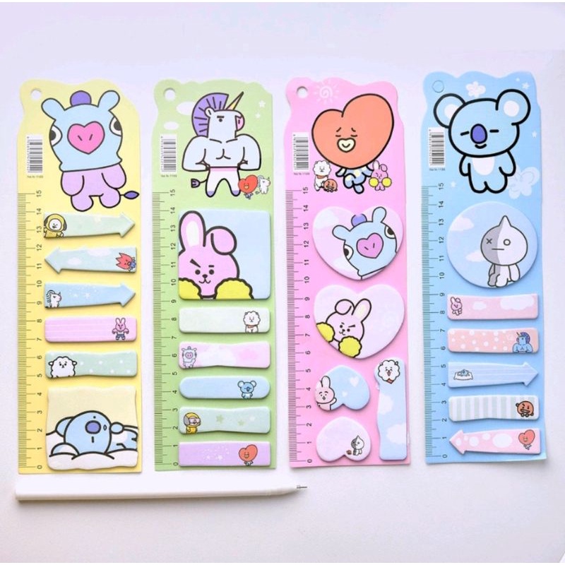 

POST IT / STICKY NOTE + PENGGARIS BTS ARMY / POST IT LUCU
