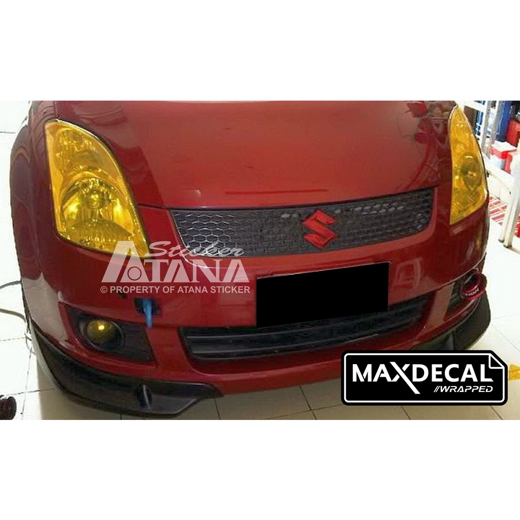 Skotlet Kuning Transparan Maxdecal Scotlet Yellow Transparent Stiker Tembus Pandang Bening Sticker Hybrid Scolite Smoke Scotlight Anti Gores Transparant Decal Vinyl Wrap Body Dekorasi Aksesoris Lampu Headlamp Motor Mobil Hp Laptop Neon Box PCX NMAX Aerox