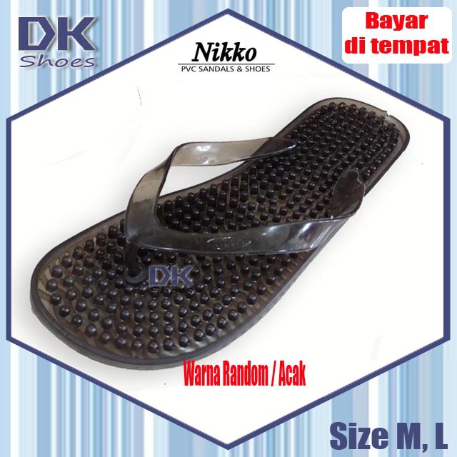 Walker / Nikko Sandal Jepit Kesehatan M-XL / Sandal Rematik / Sandal Kesehatan / Sandal Wudhu