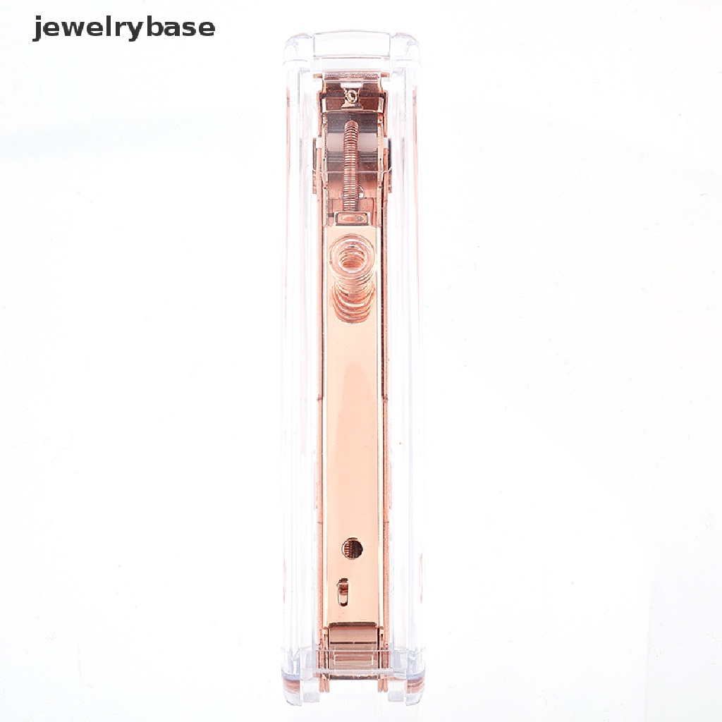 Stapler Manual Bahan Metal Warna Rose Gold Untuk Kantor