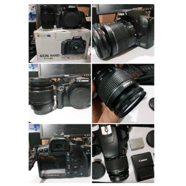 Kamera DSLR Canon 1000D (bekas)