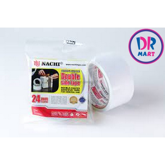 

Double Tape Nachi 48mm x 10yard / isolasi bolak balik