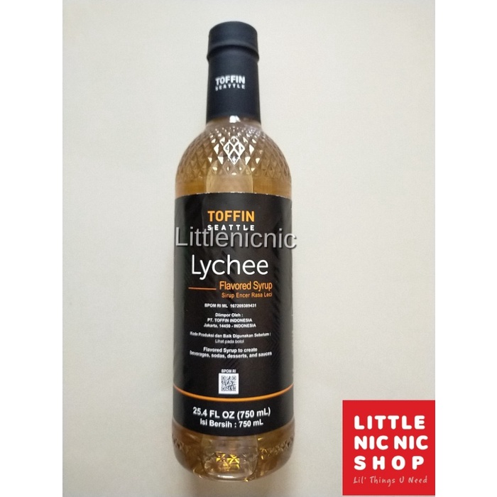 

Sirup Cafe Lychee Toffin syrup