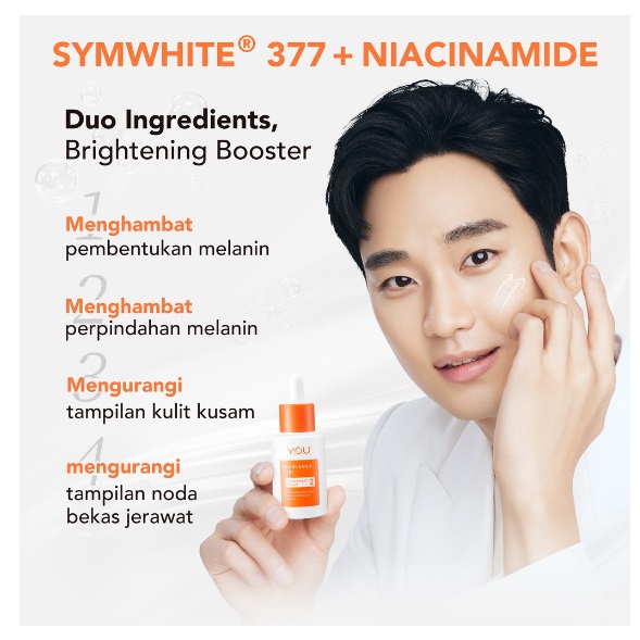 YOU ( Y.O.U ) Radiance Up!  Antioxidant  Serum SymWhite 377+ Korean Camellia Extract