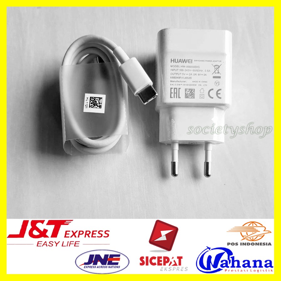 Fast Charging Huawei Type C Ori Charger Hp P9 P10 PLUS Mate 10 Pro Honor View Nova Plus Casan Carger