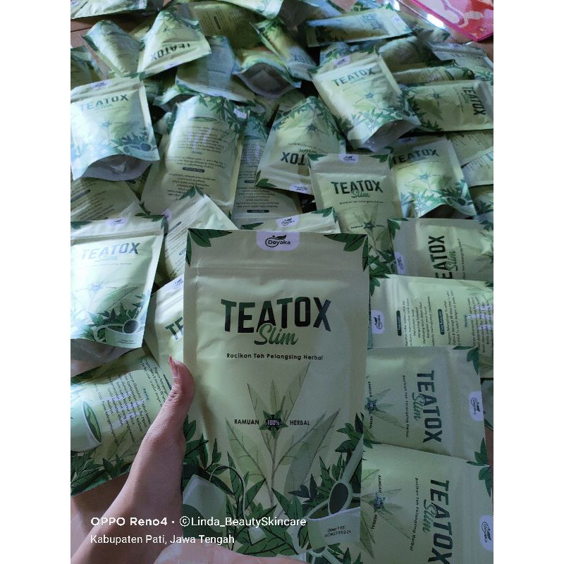 [PROMO] teh pelangsing / teh diet / teatox slim / ramuan herbal / diet aman