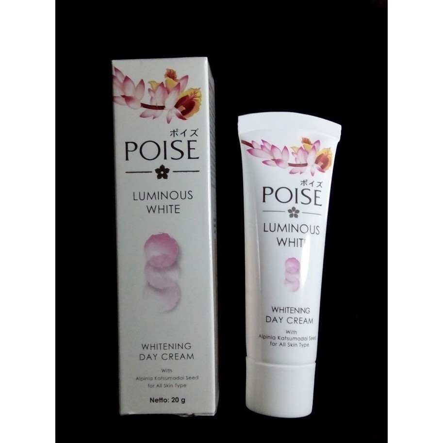 Poise Whitening Day Cream Non Spf Tube 20 g