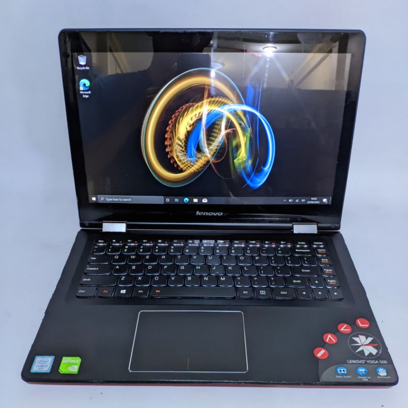 laptop editing Touchscreen lipat Lenovo Yoga 500-14isk - core i5 6200u - Dual vga Nvidia GEFORCE 940m