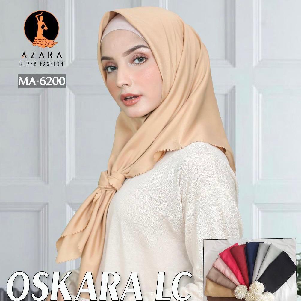 Promo !! Hijab Segi Empat Polos Azara Lasercut | Jilbab azzara | Kerudung Polos Segiempat