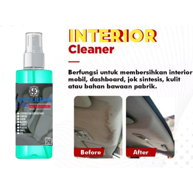 PEMBERSIH INTERIOR MOBIL / INTERIOR CLEANER / PEMBERSIH JOK PLAFON KULIT