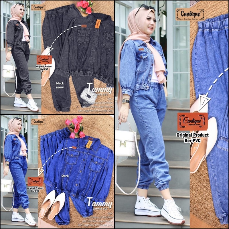 Tammy Jacket Set Ori Cantique