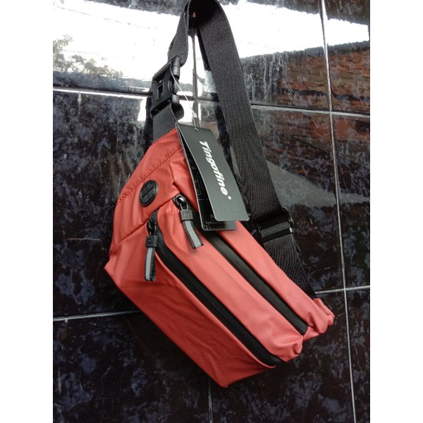 Tas Antiair Waistbag Pria Original Tingofine COD