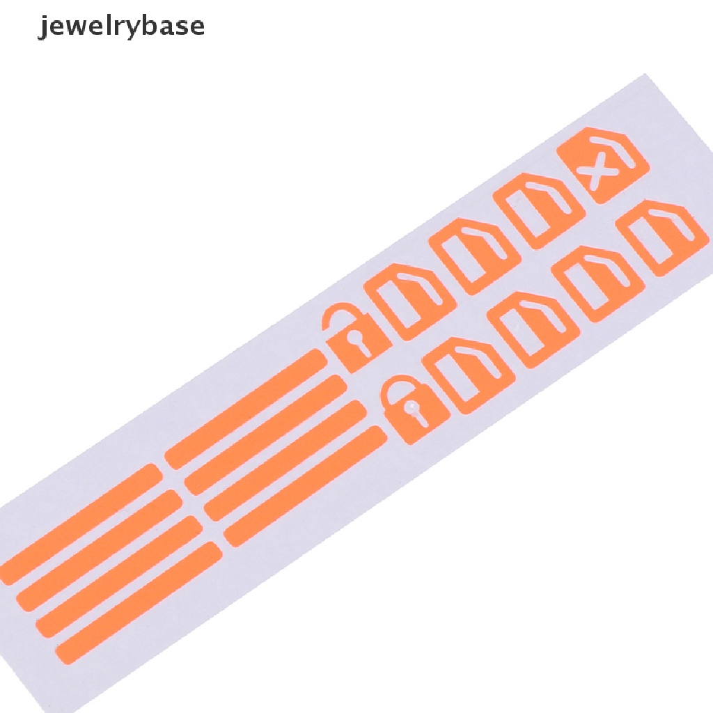 (jewelrybase) Stiker Luminous Untuk Tombol Power Window Mobil