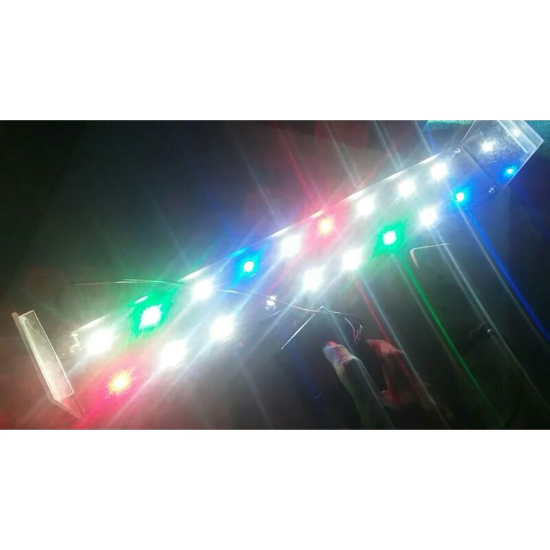 Lampu Aquascape / akuarium LED HPL DIY RGB 18 watt
