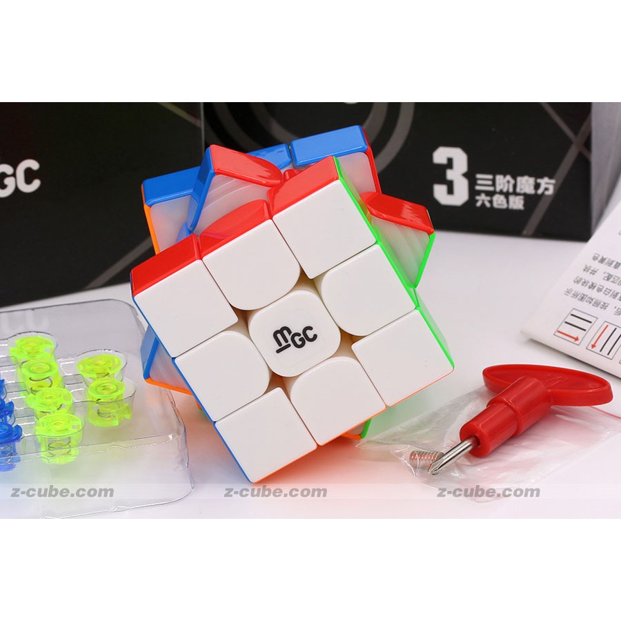 Rubik 3x3 Magnetik Yongjun MGC V2 Speed Cube - Rubik 3x3 Magnetic - Speed Cube Yongjun