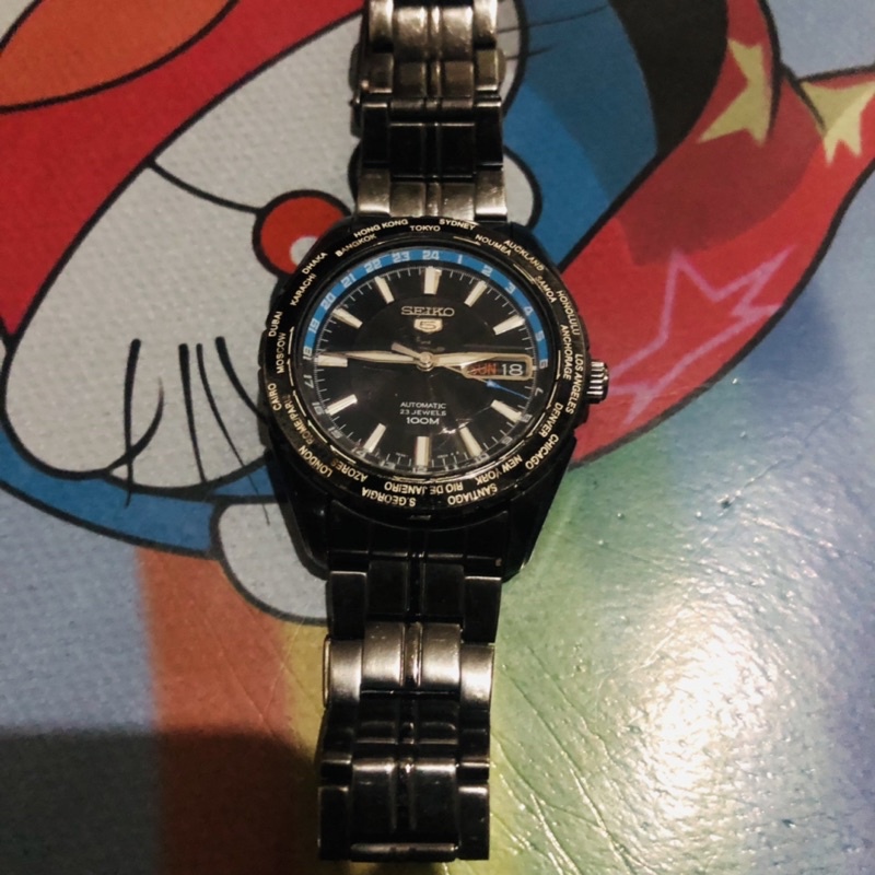 jam tangan seiko automatic tipe 23jewels 100m 100 original