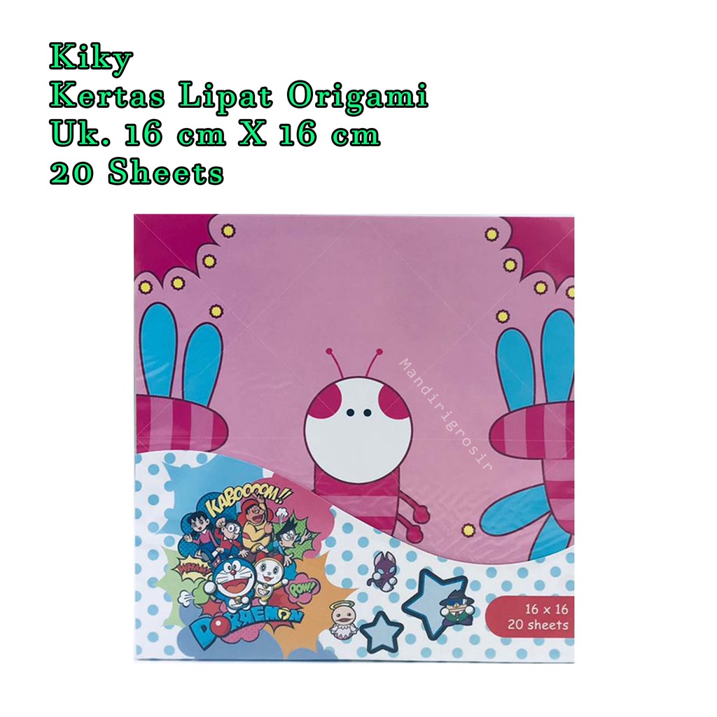 Kertas lipat origami * Kiky * Fashionista Atp 80 * Uk.16x16 20Sheets