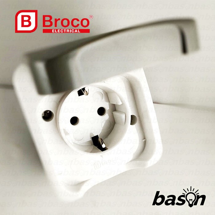 Broco Atlantic 2151 Socket Outlet - Stop Kontak Outbow IP44