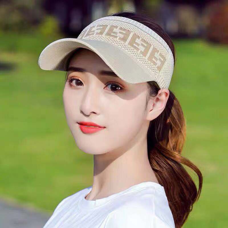 Topi Baseball Gaya Korea untuk Unisex Ponytail - Topi  Baseball