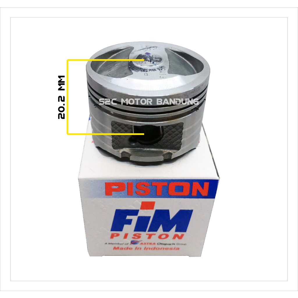 PISTON KIT SMASH SHOGUN 110/125 FIM54 FIM 54 PIN 14-3