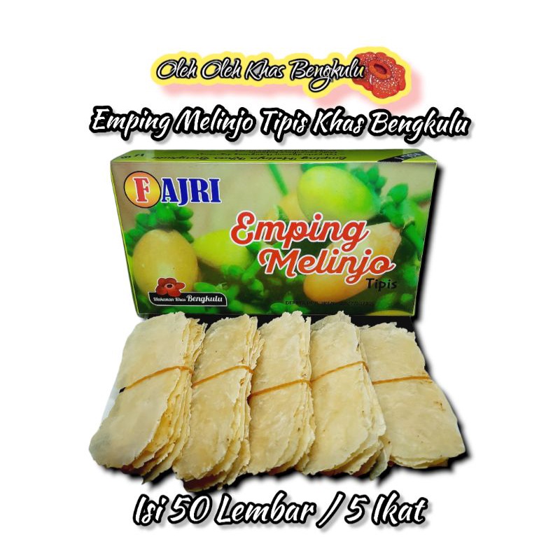 

EMPING MELINJO TIPIS KHAS BENGKULU ISI 50 LEMBAR