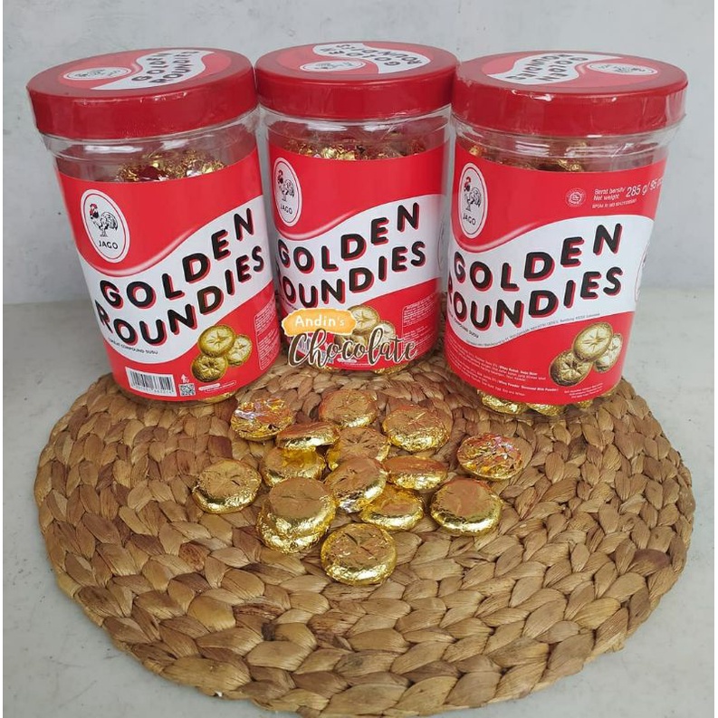 

Golden Roundies coklat koin toples 250gr