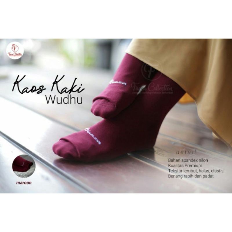 Kaos Kaki Wudhu By Faaza Collection