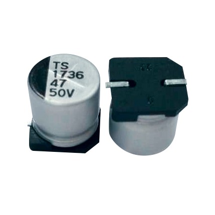 Kapasitor SMD Polar 1 uF 50V 4mm x 5.4mm SMD Elco Capacitor 1uF 50V