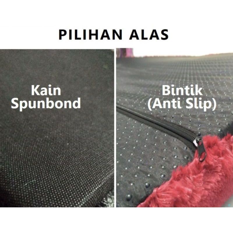 [DOUBLE SIZE] Karpet Bulu Tebal 7cm ukuran 150CMX200CM Karpet Lantai Bulu Rasfur Kasur kamar Tidur-6