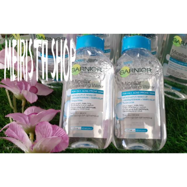 GARNIER MICELĹAR  WATER 125 ML (BESAR)/PEMBERSIH MAKE UP/GARNIER