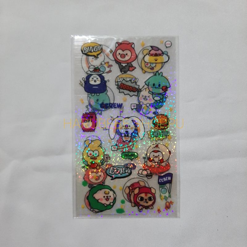 STICKER CCREW CRAVITY SERIM ALLEN JUNGMO WOOBIN WONJIN MINHEE HYEONGJUN TAEYOUNG SEONGMIN