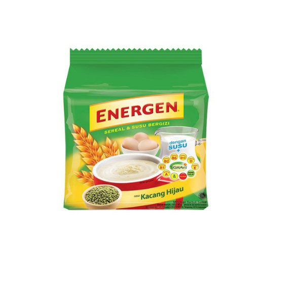 

ENERGEN POUCH KACANG HIJAU 10S 31G