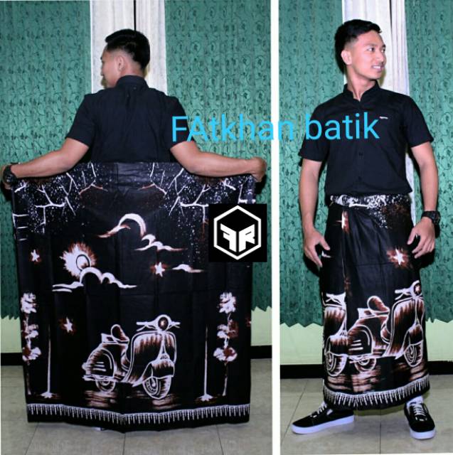 SARUNG BATIK MOTIF NGOPI GROSIR ECER TERMURAH