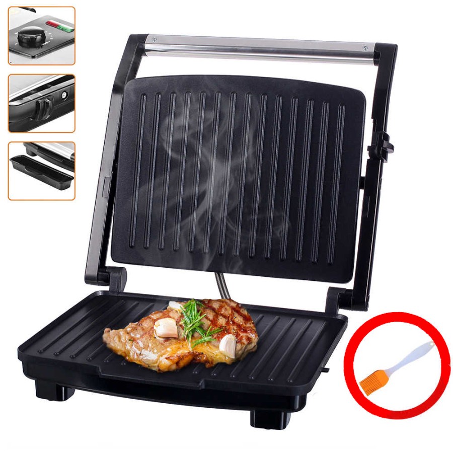 Sonifer SF-6012 BBQ GRILL ELEKTRIK Listrik Steak Sandwich Panggangan SONIFER