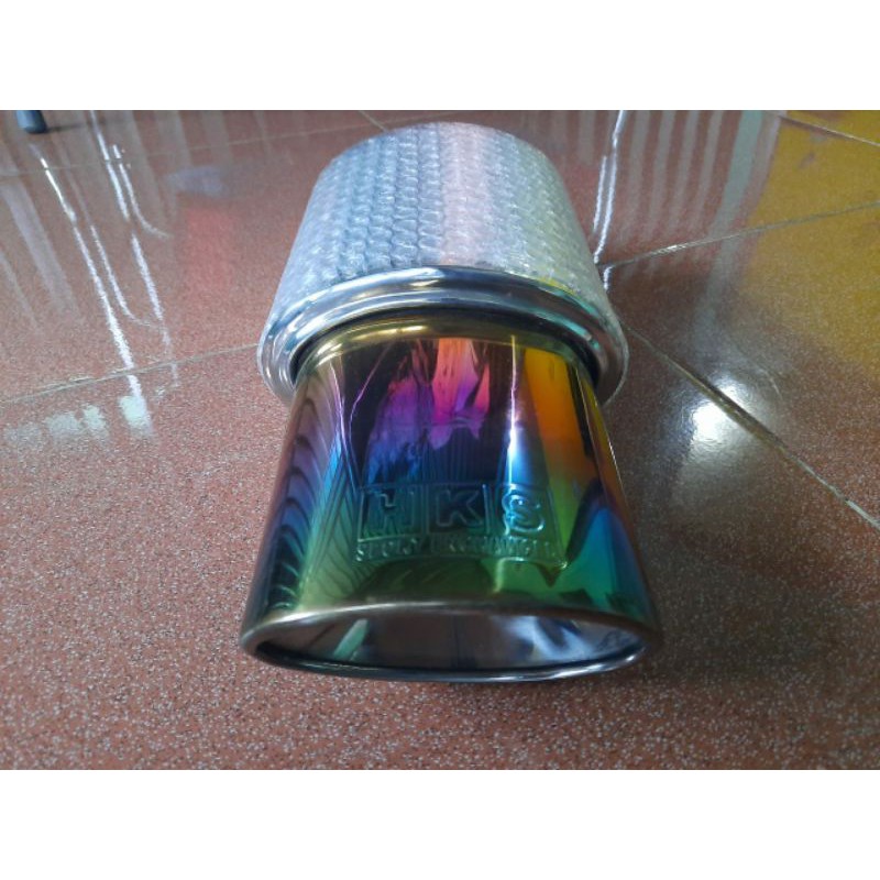 Knalpot HKS OVAL Untuk Bensin Dan Solar