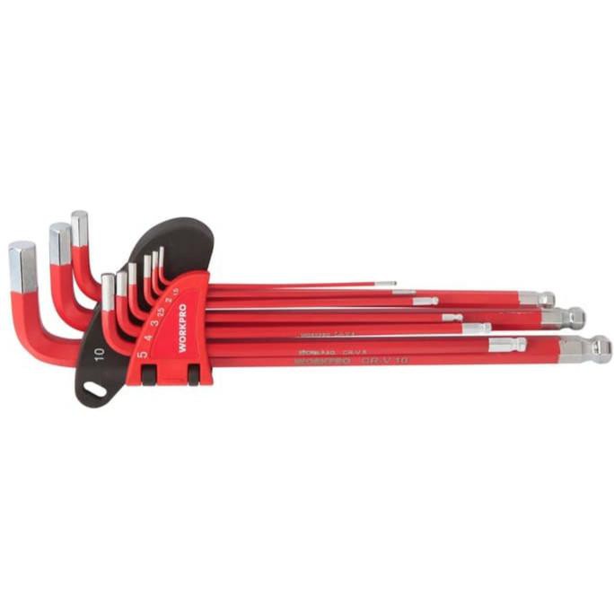 Workpro - Kunci L Hex-Ball Point 9 Pcs Galerysale133