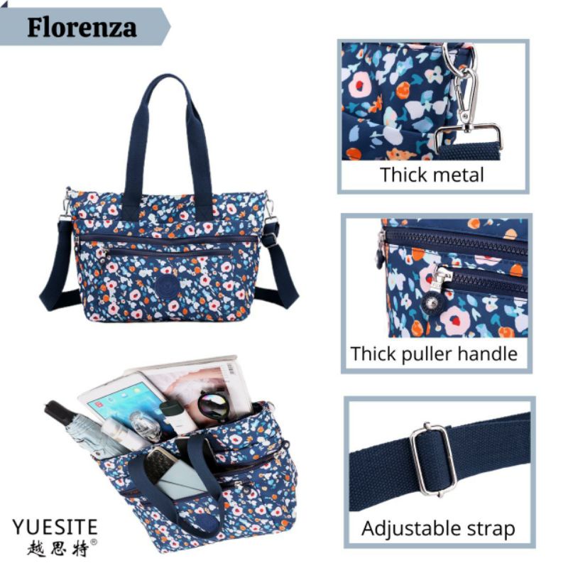 Tas bahu wanita selempang Yuesite Florenza Large import shoulders cyutebags