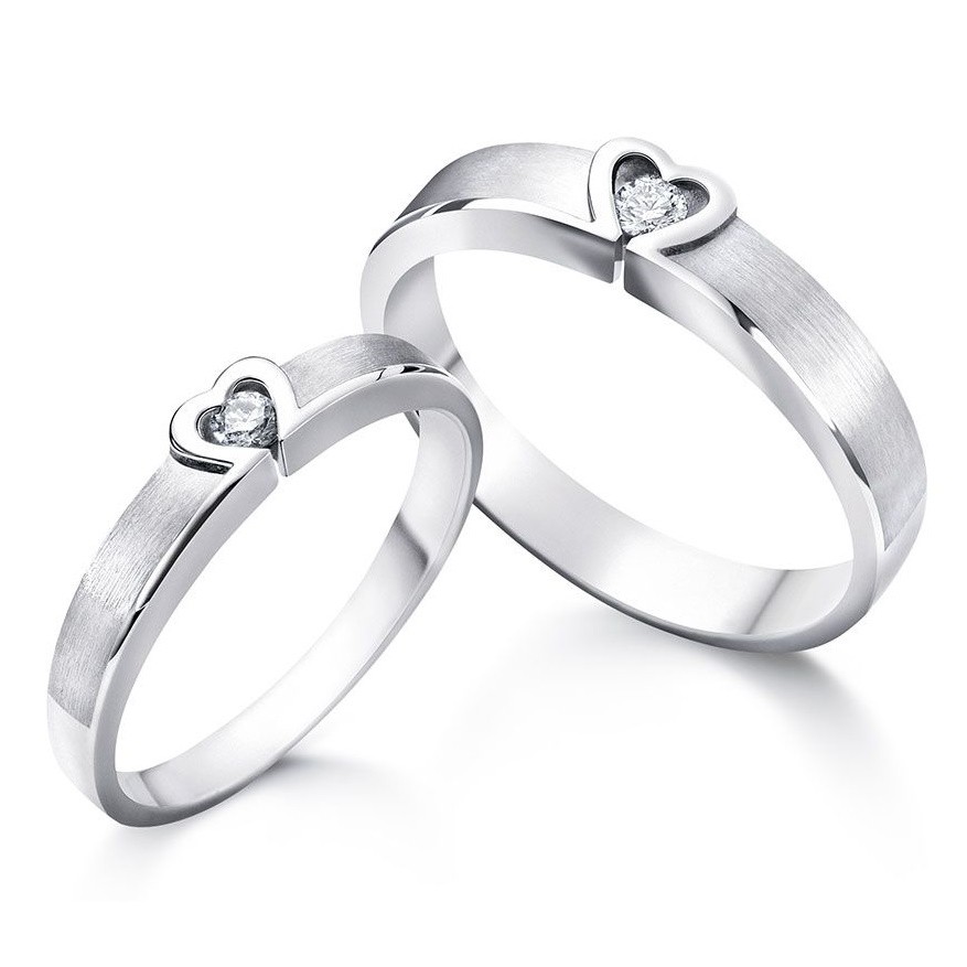 Garansi Asli Cincin Couple Simple Kawin Nikah Tunangan Silver Perak Gratis Tulis Ukir Nama Id149