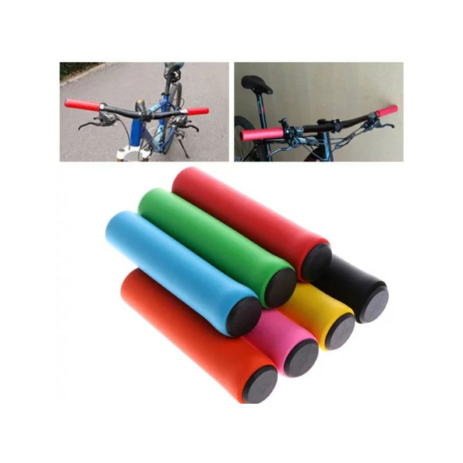 Hand Grip Stang Handlebar Silicon Sepeda Lipat MTB Sepeda Gunung