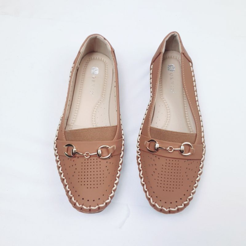 Norvid Flat shoes with chain NGS-TJ1