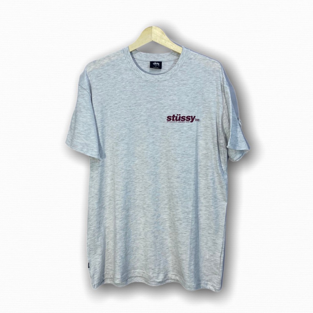 STUSSY ITALIC SHORT TEE MARLE